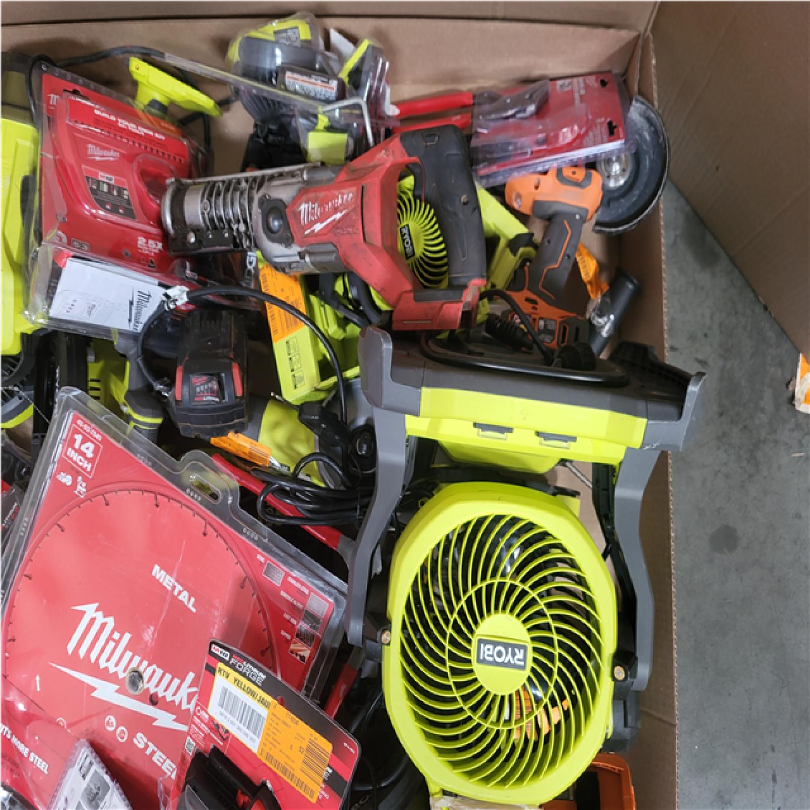 CALIFORNIA AS-IS TOOL PALLET