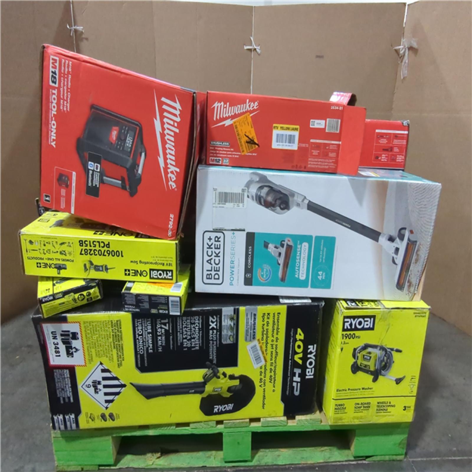 CALIFORNIA AS-IS TOOL PALLET