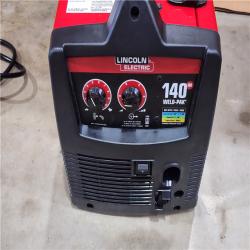HOUSTON LOCATION - AS-IS Lincoln Electric 140 amp weld pak 140hd