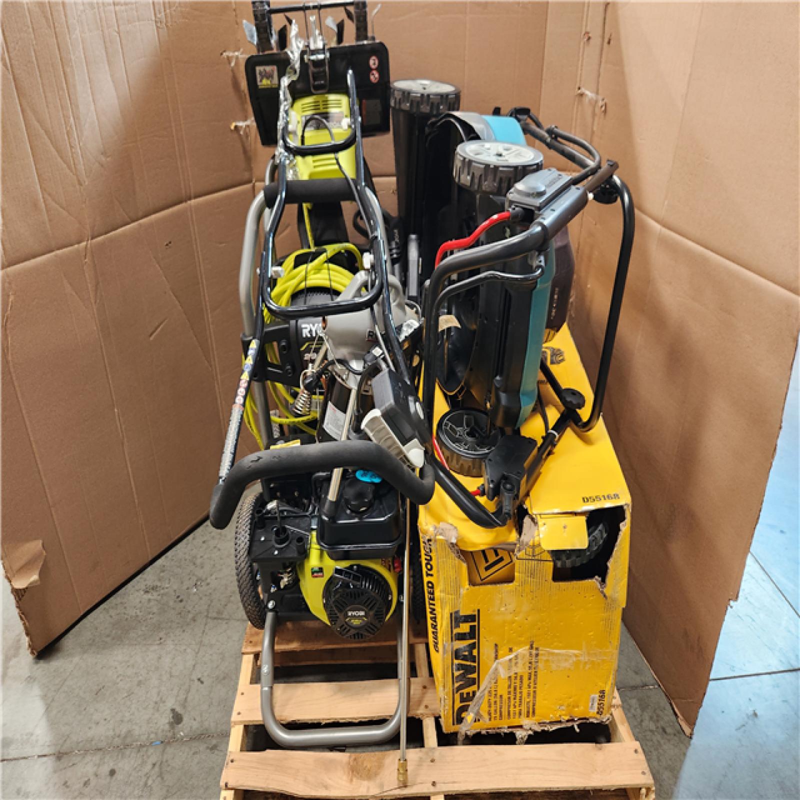 CALIFORNIA AS-IS OUTDOOR POWER EQUIPMENT