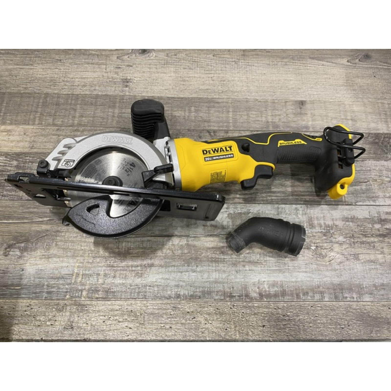 AS-IS DEWALT ATOMIC 20V MAX Cordless Brushless 4-1/2 in. Circular Saw (Tool Only)