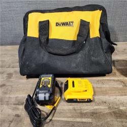 HOUSTON LOCATION - AS-IS DeWALT DCN681D1 20V MAX 18ga Cordless Brushless Narrow Crown Stapler Kit w/ BATTERY & CHARGER