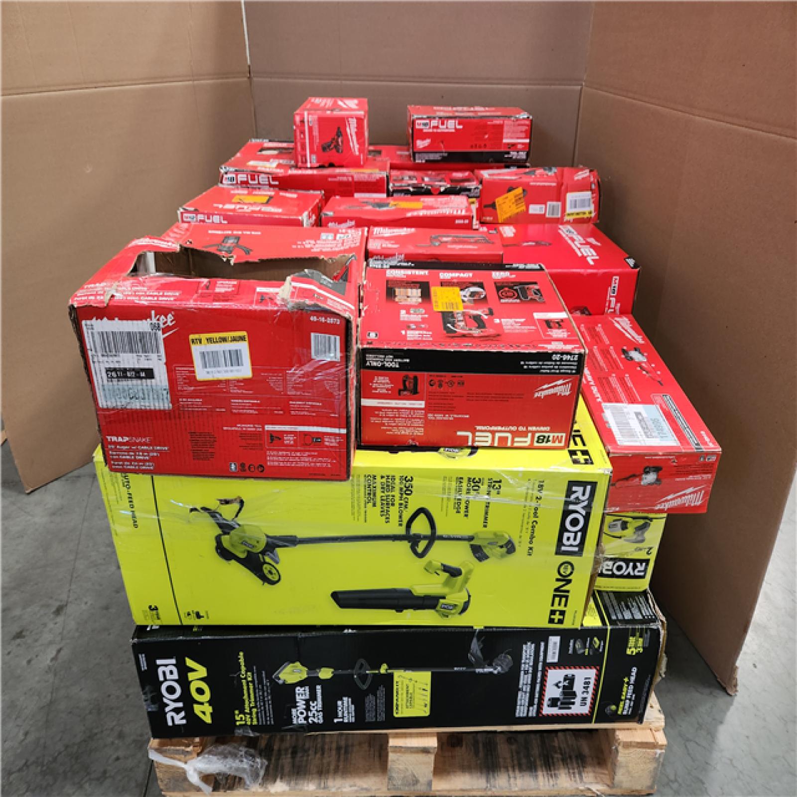CALIFORNIA AS -IS  TOOL PALLET
