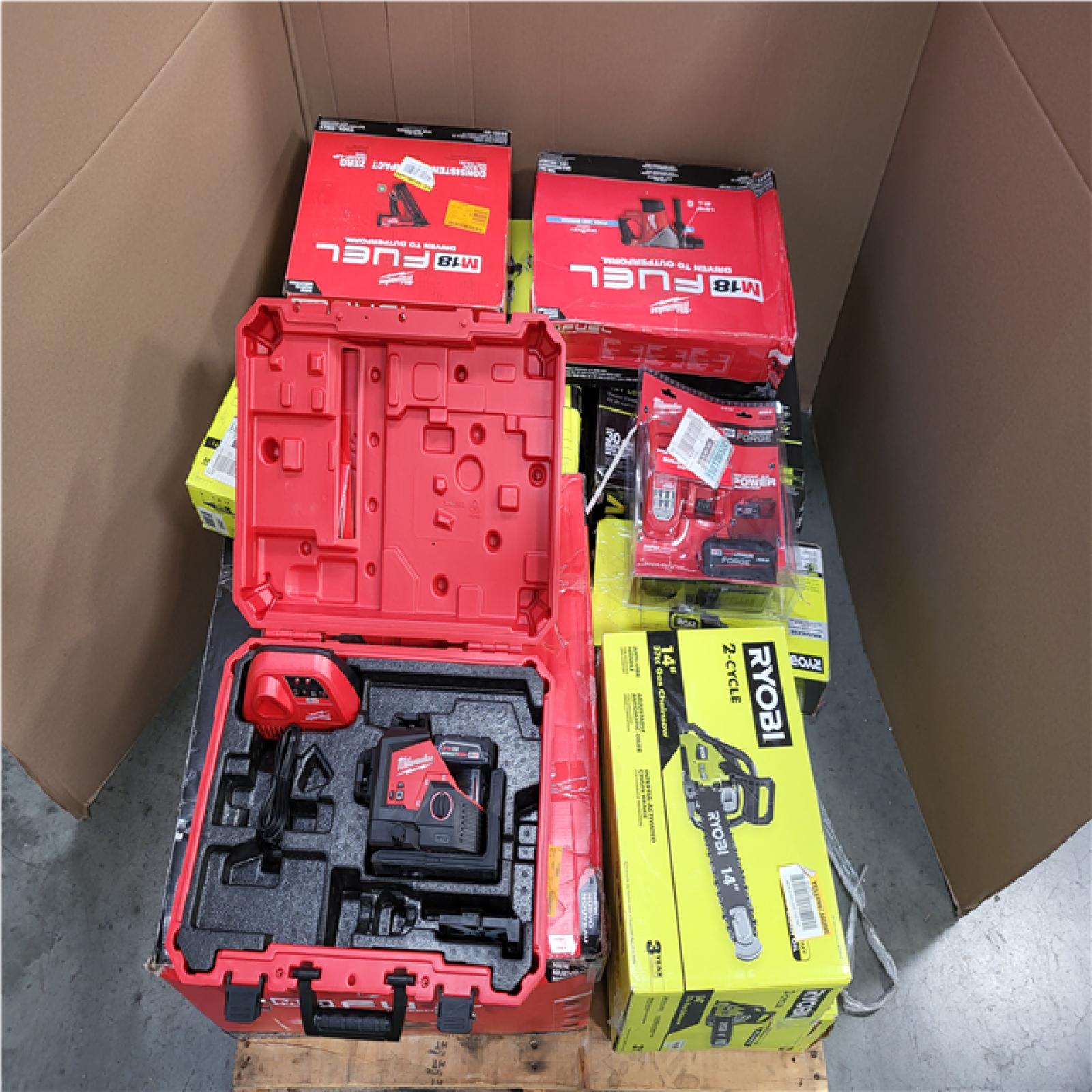 CALIFORNIA AS-IS TOOL PALLET
