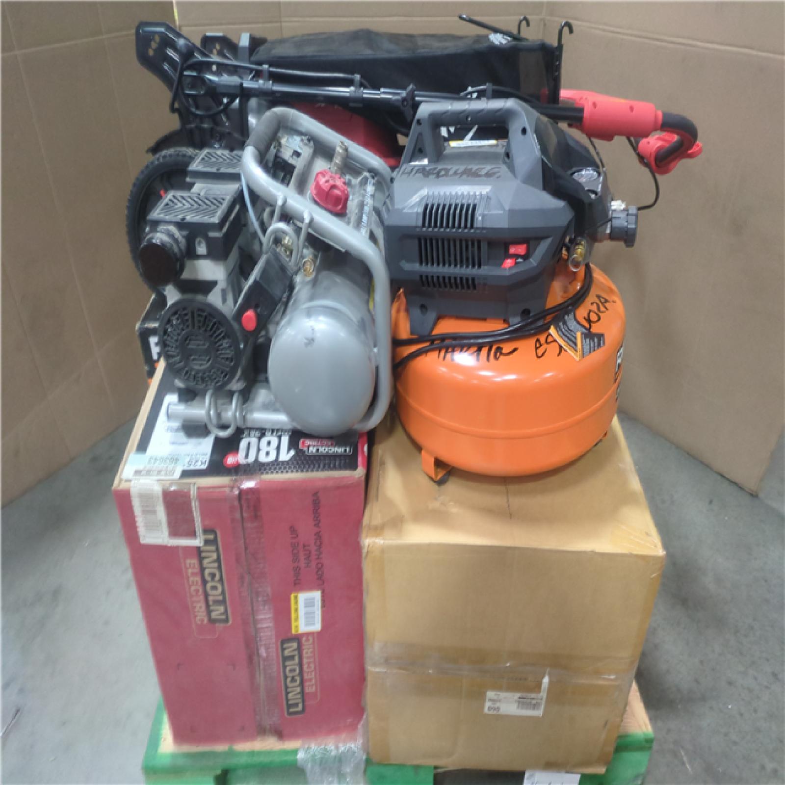 California AS-IS OUTDOOR POWER EQUIPMENT