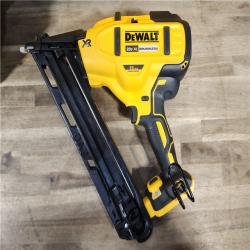HOUSTON LOCATION - AS-IS (APPEARS LIKE NEW) DEWALT 20V MAX XR 15 Ga. Cordless 34 Deg Nailer 20 V