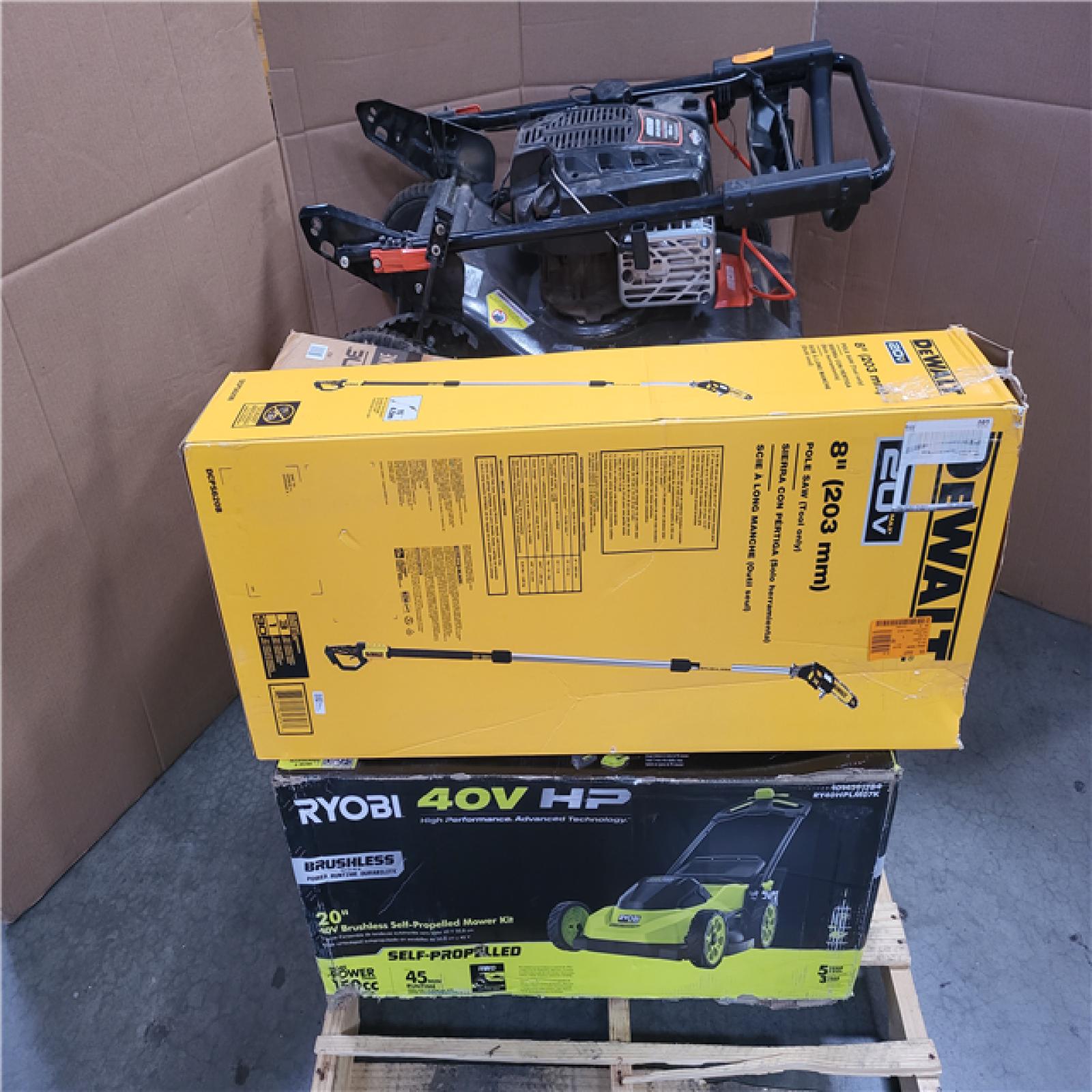 CALIFORNIA AS-IS OUTDOOR POWER EQUIPMENT