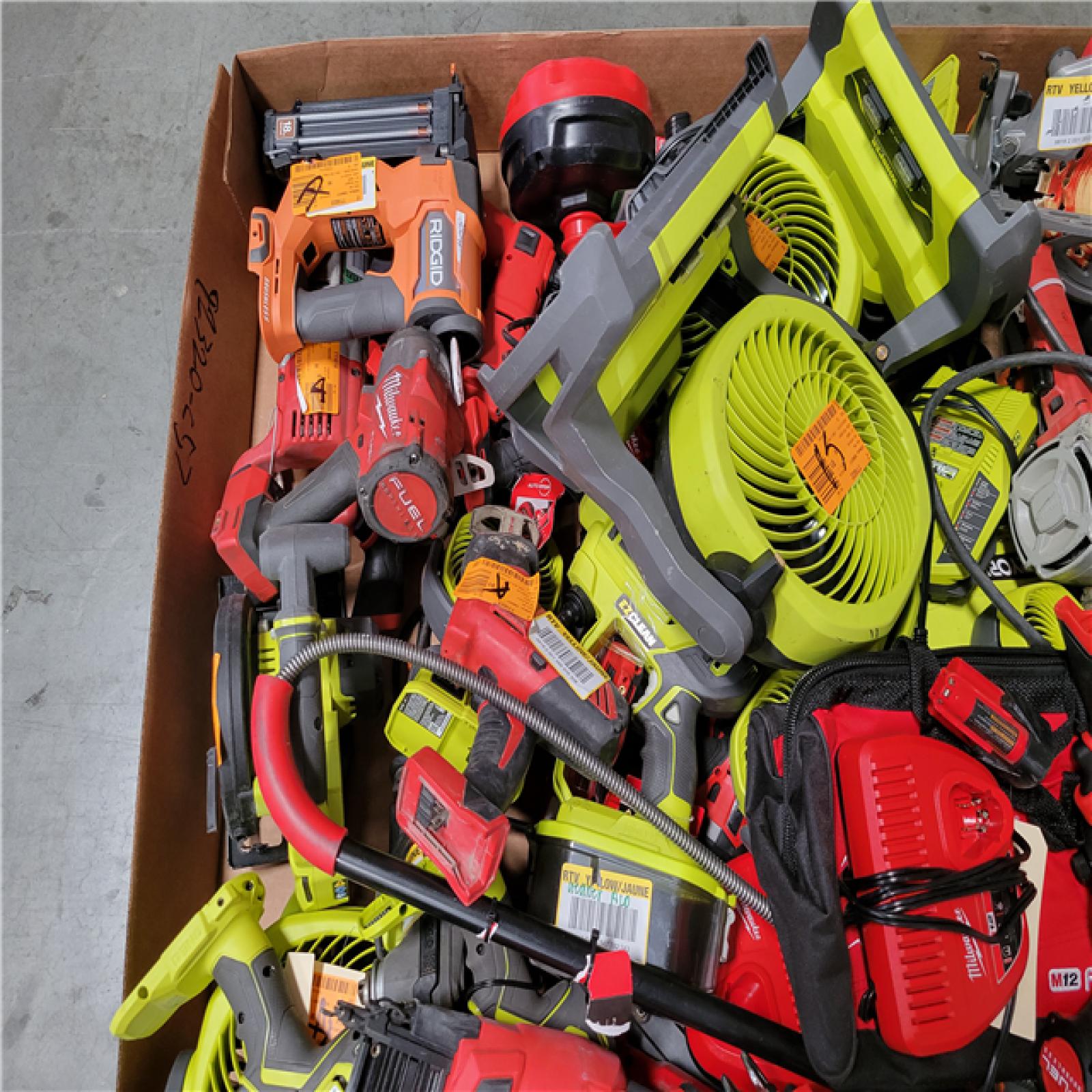 CALIFORNIA AS-IS TOOL PALLET