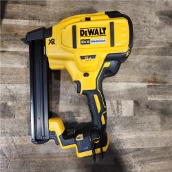 HOUSTON LOCATION - AS-IS DeWALT DCN681D1 20V MAX 18ga Cordless Brushless Narrow Crown Stapler Kit w/ BATTERY & CHARGER