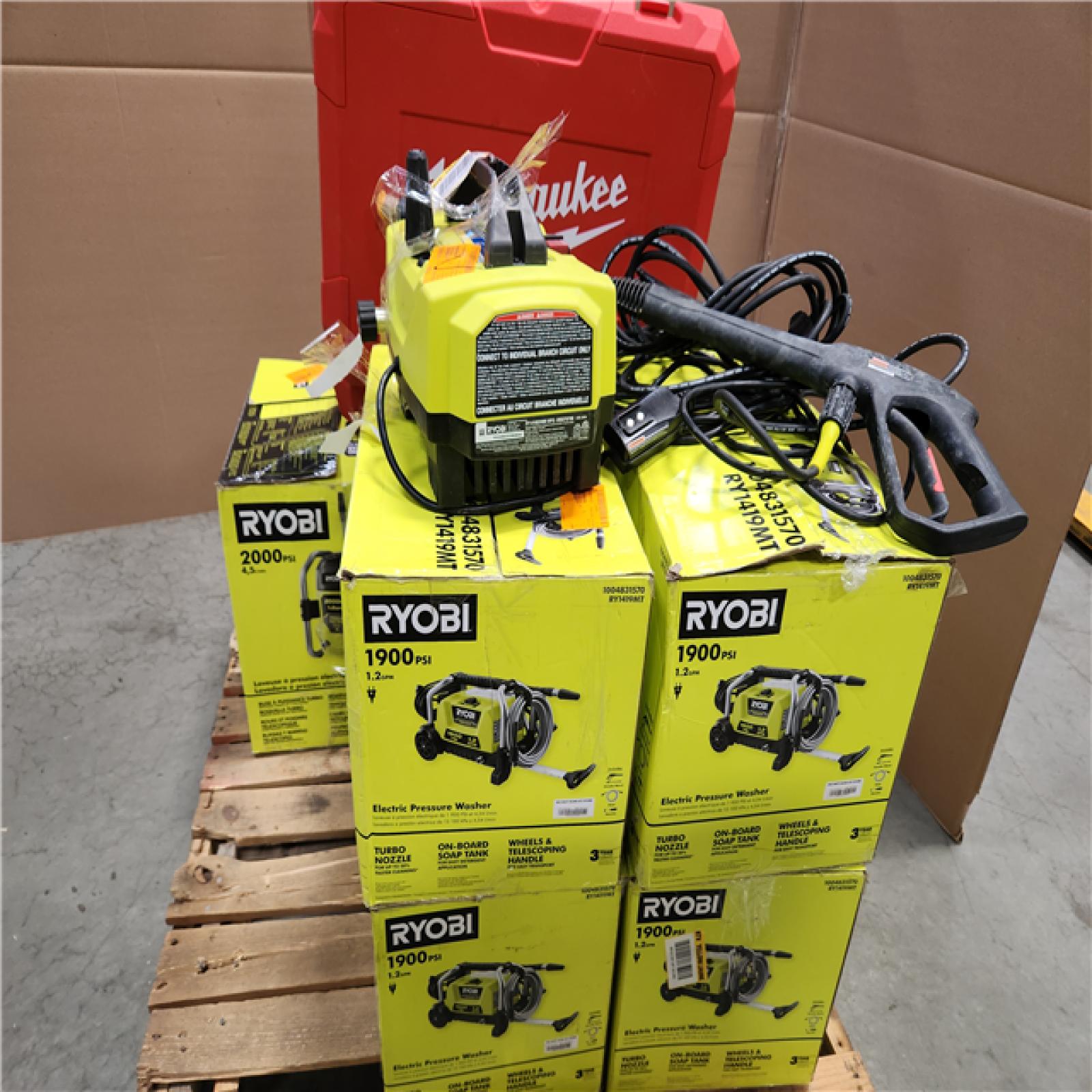CALIFORNIA  AS-IS TOOL PALLET