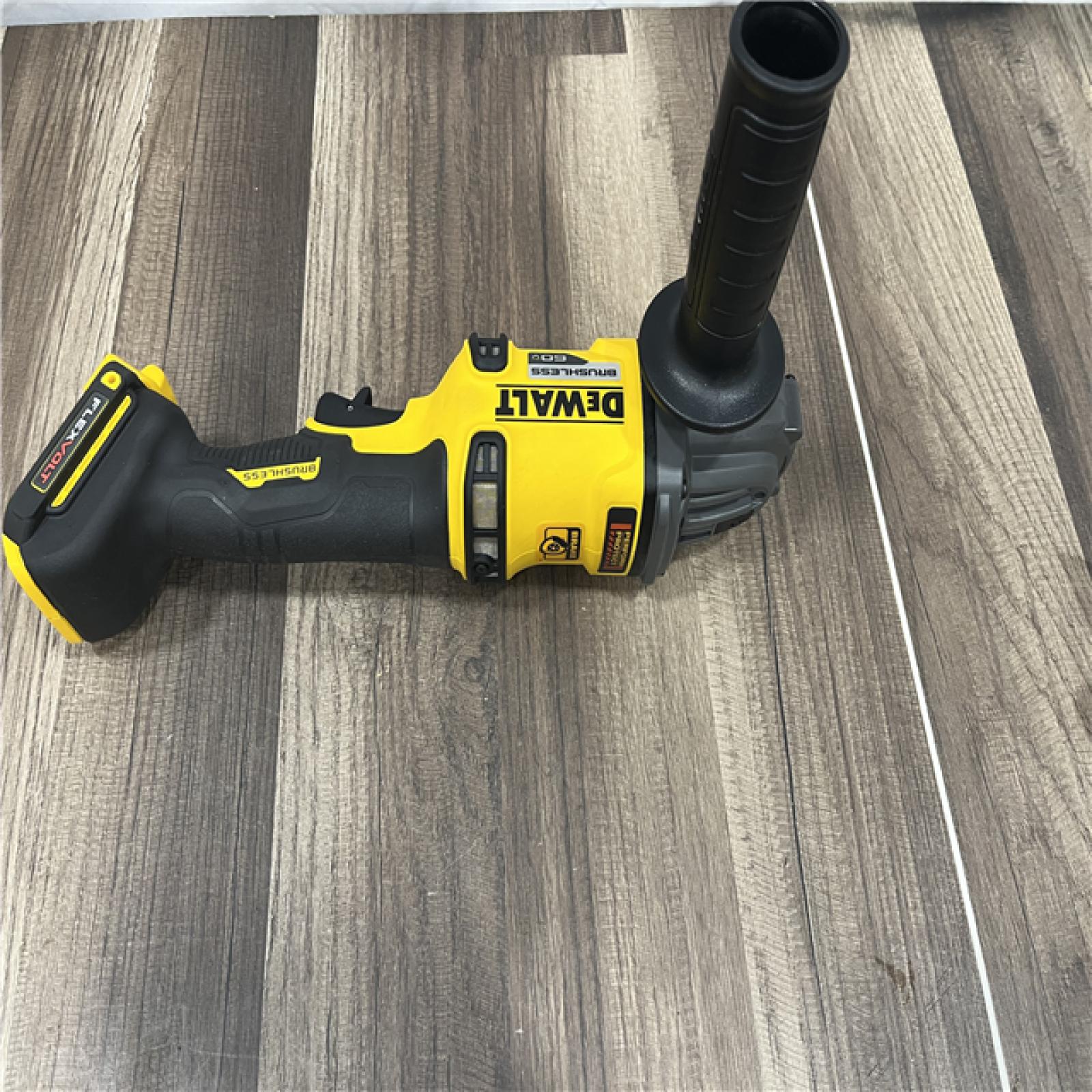 GOOD DEWALT 60V MAX Cordless Brushless 4.5 in. to 6 in. Small Angle Grinder with Kickback Brake (Tool Only)