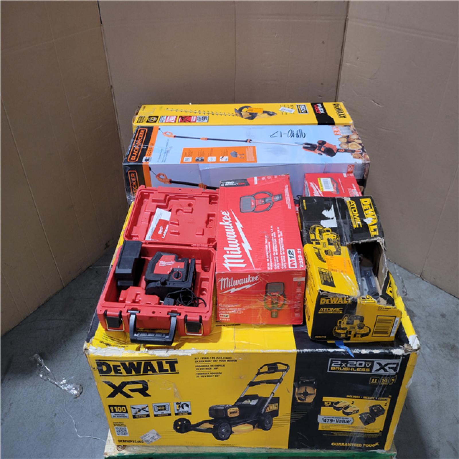 CALIFORNIA AS-IS TOOL PALLET