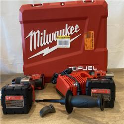 AS-IS Milwaukee FUEL 18V Lithium-Ion Brushless Cordless Hammer Drill and Impact Driver Combo Kit