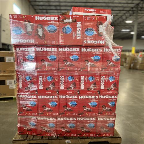 DALLAS LOCATION - MIXED HUGGIES PALLET -(50 UNITS)