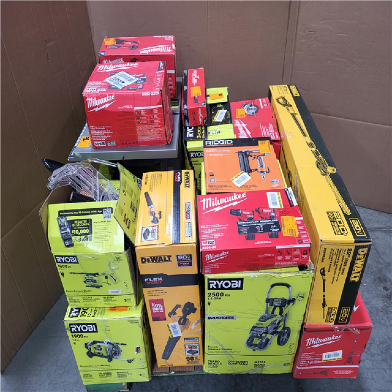 CALIFORNIA AS-IS TOOL PALLET