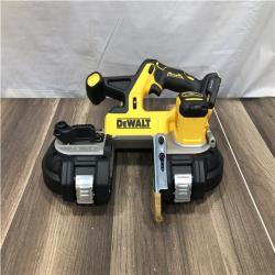 AS-IS DEWALT 20-Volt MAX 3-3/8 in. Cordless Brushless Bandsaw (Tool-Only)