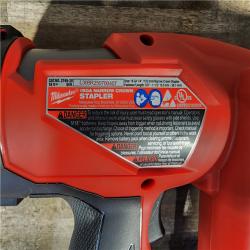 HOUSTON LOCATION - AS-IS MILWAUKEE FUEL 18V Cordless 18-Gauge 1/4 in. Narrow Crown Stapler (Tool-Only)