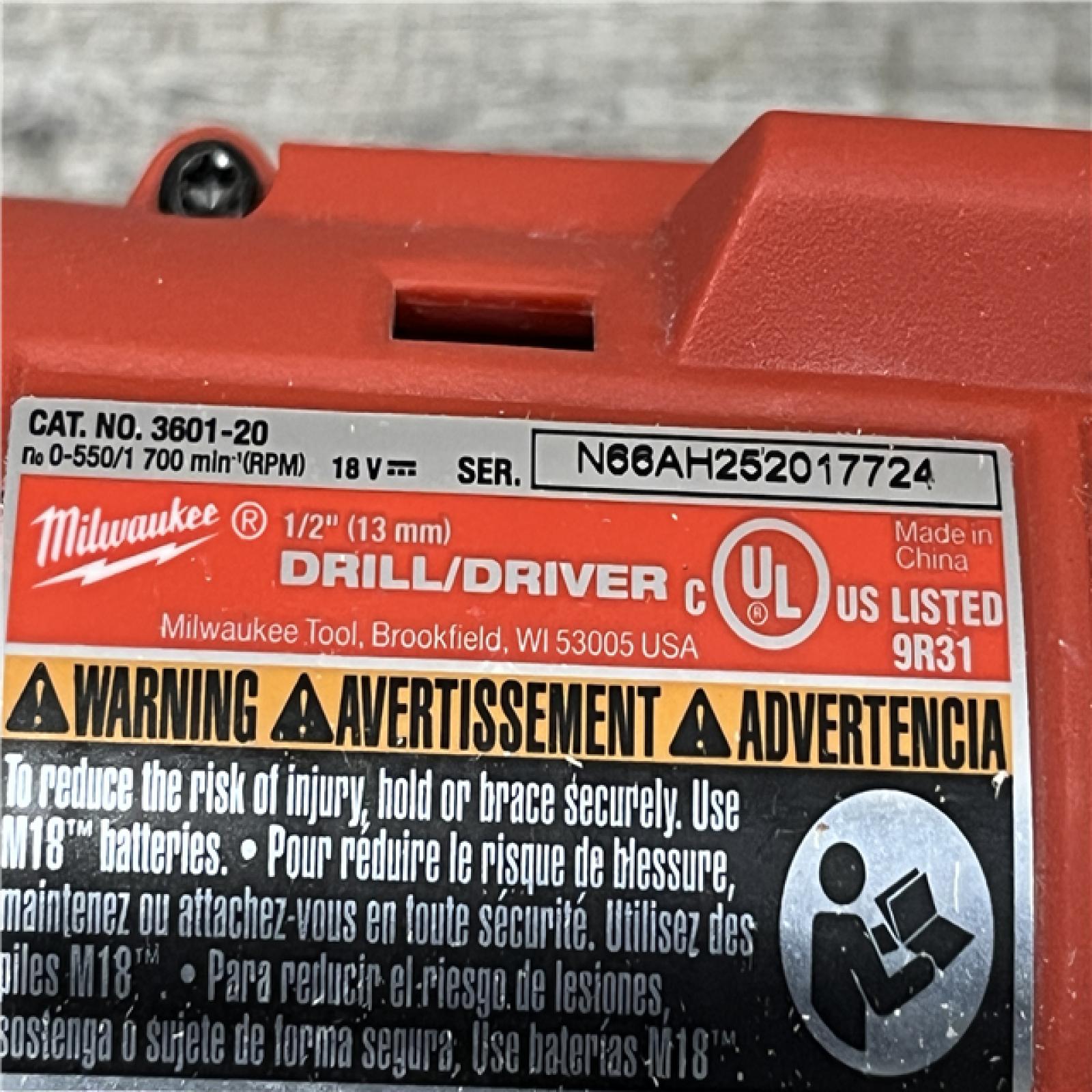 AS-IS Milwaukee 18V Lithium-Ion Brushless Cordless Compact Drill/Impact Combo Kit