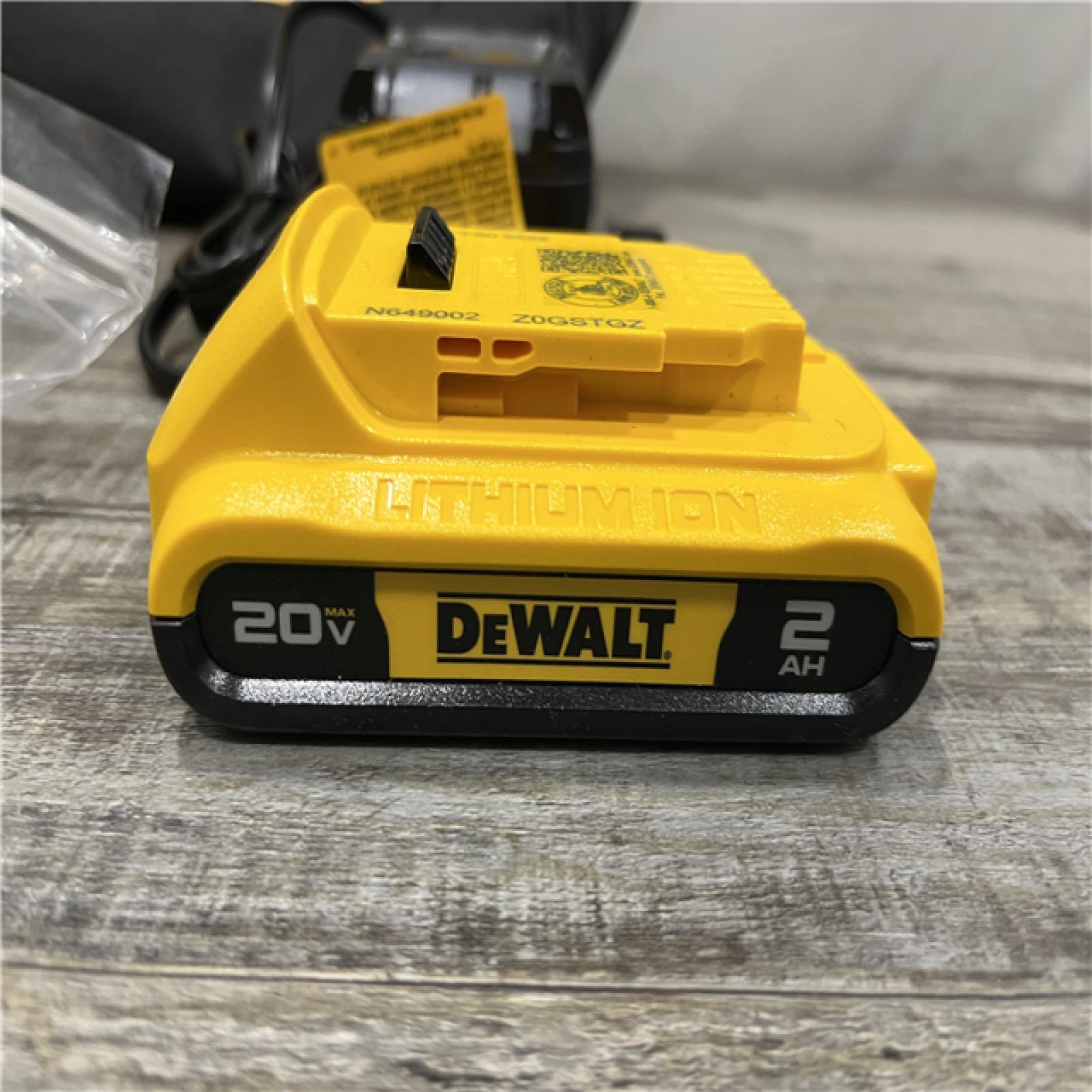 AS-IS DEWALT Atomic 20V Lithium-Ion Cordless Compact 1/2 in. Drill/Driver Kit