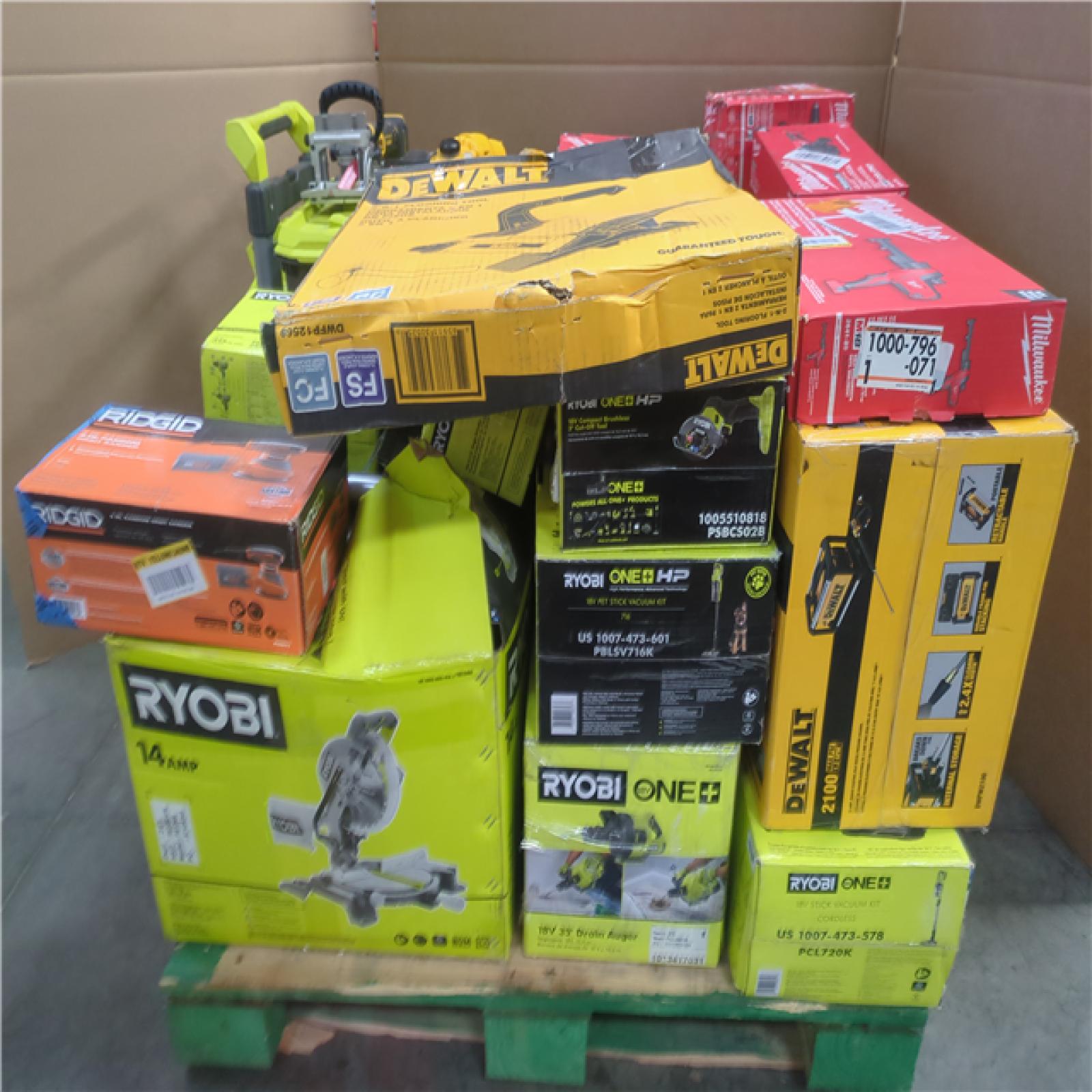 CALIFORNIA AS-IS TOOL PALLET