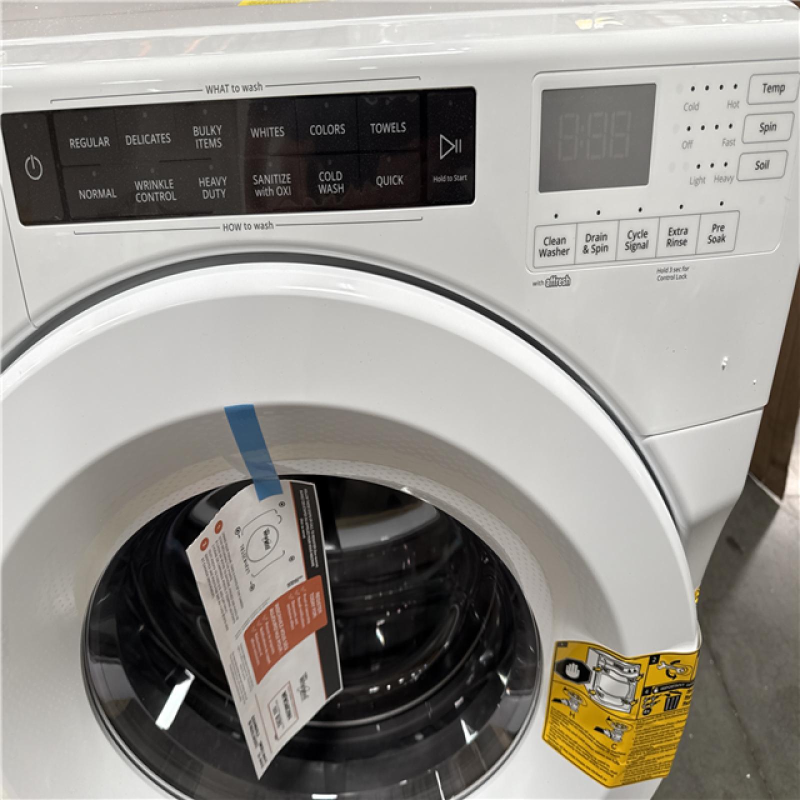 California AS-IS Whirlpool Washer & Dryer