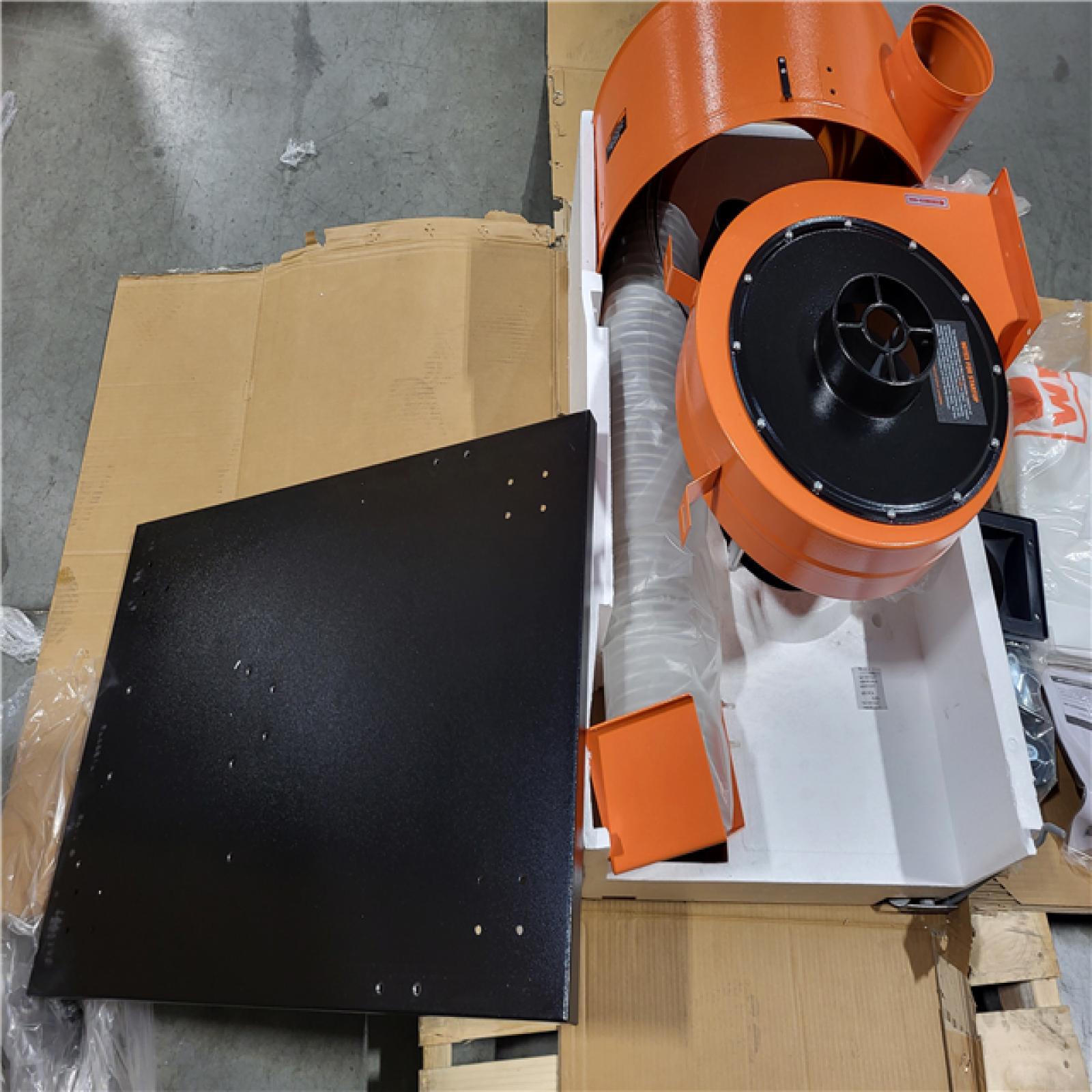 CALIFORNIA AS-IS WOODWORKING DUST COLLECTOR