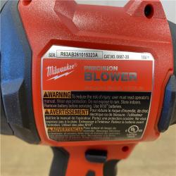 AS-IS Milwaukee 18V Lithium-Ion 570 MPH Brushless Cordless Precision Blower (Tool-Only)