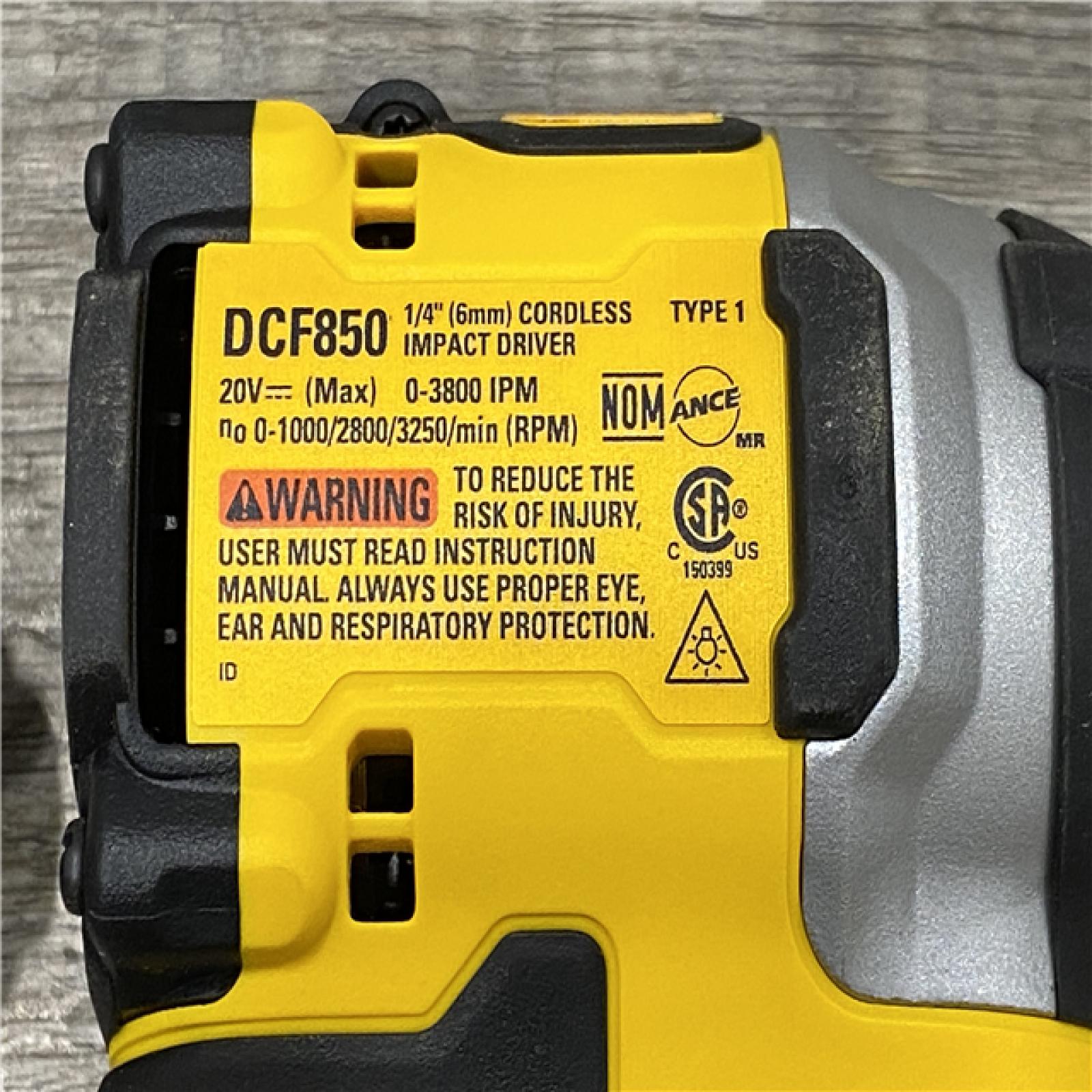 AS-IS DEWALT 20V MAX XR Hammer Drill and ATOMIC Impact Driver 2 Tool Cordless Combo Kit