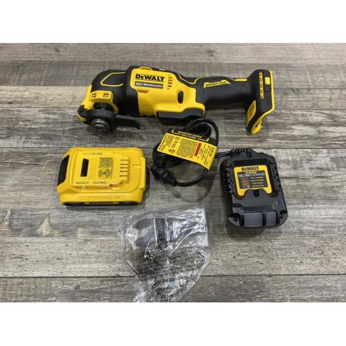 AS-IS DEWALT ATOMIC 20V MAX Cordless Brushless Oscillating Multi Tool Kit