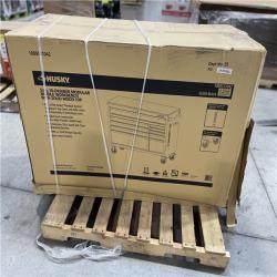 DALLAS LOCATION - Husky Modular Tool Storage 52 in. W x 20 in. D Standard Duty Black Mobile Workbench Cabinet