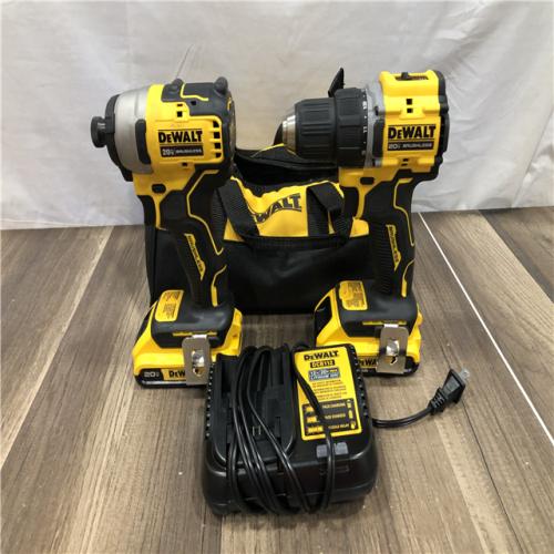 AS-IS DEWALT ATOMIC 20-Volt MAX Lithium-Ion Cordless Combo Kit