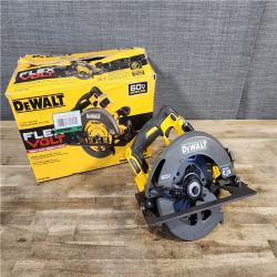 HOUSTON LOCATION - AS-IS DeWALT Flexvolt Max 7-1/4  60V Brushless Circular Saw DCS578B (Bare Tool)