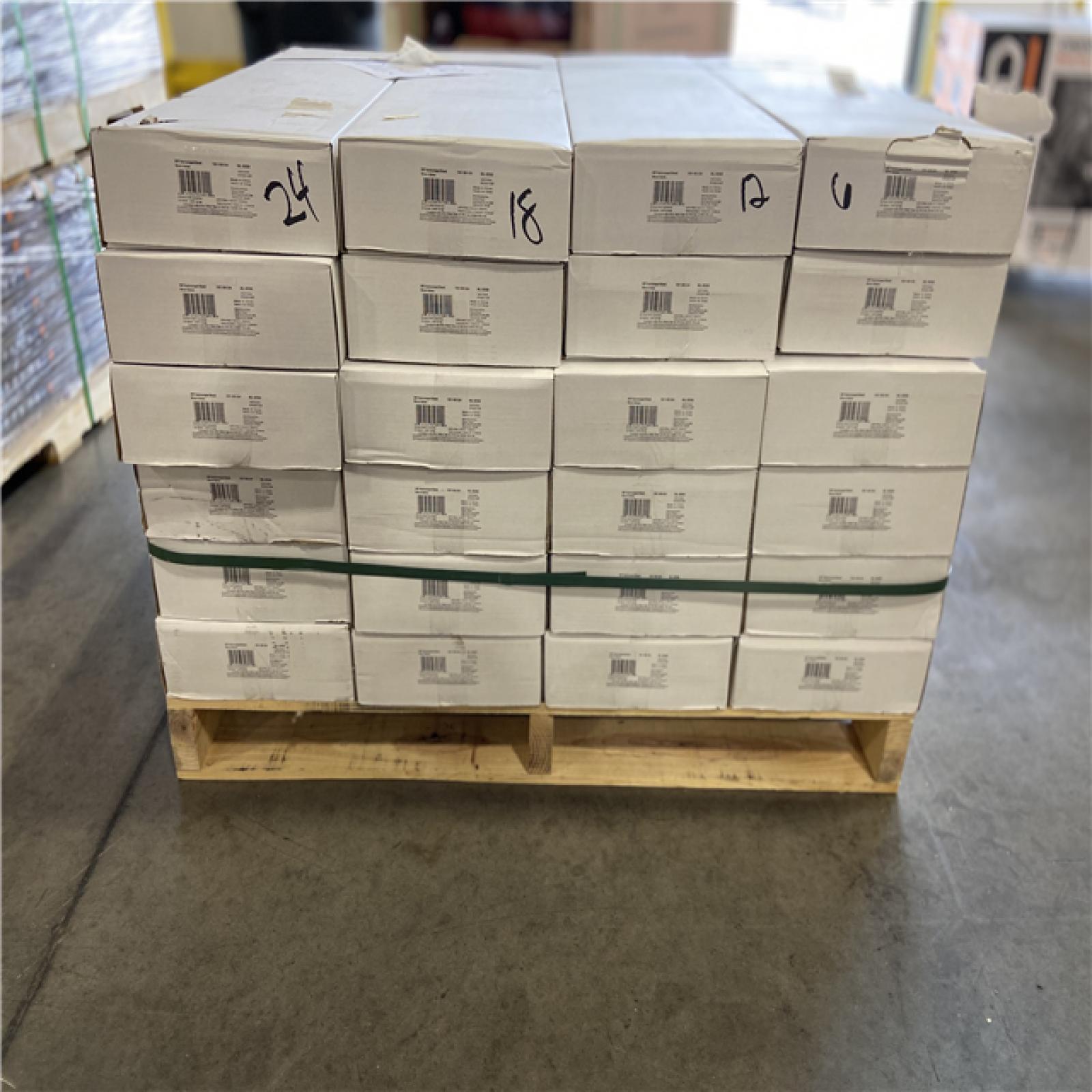 DALLAS LOCATION- Home Decorators Collection Sahara 3/8 in. T x 5.2 in. W Hand Scraped Strand Woven Engineered Bamboo Flooring (26 sqft/case) PALLET - ( 24 CASES)