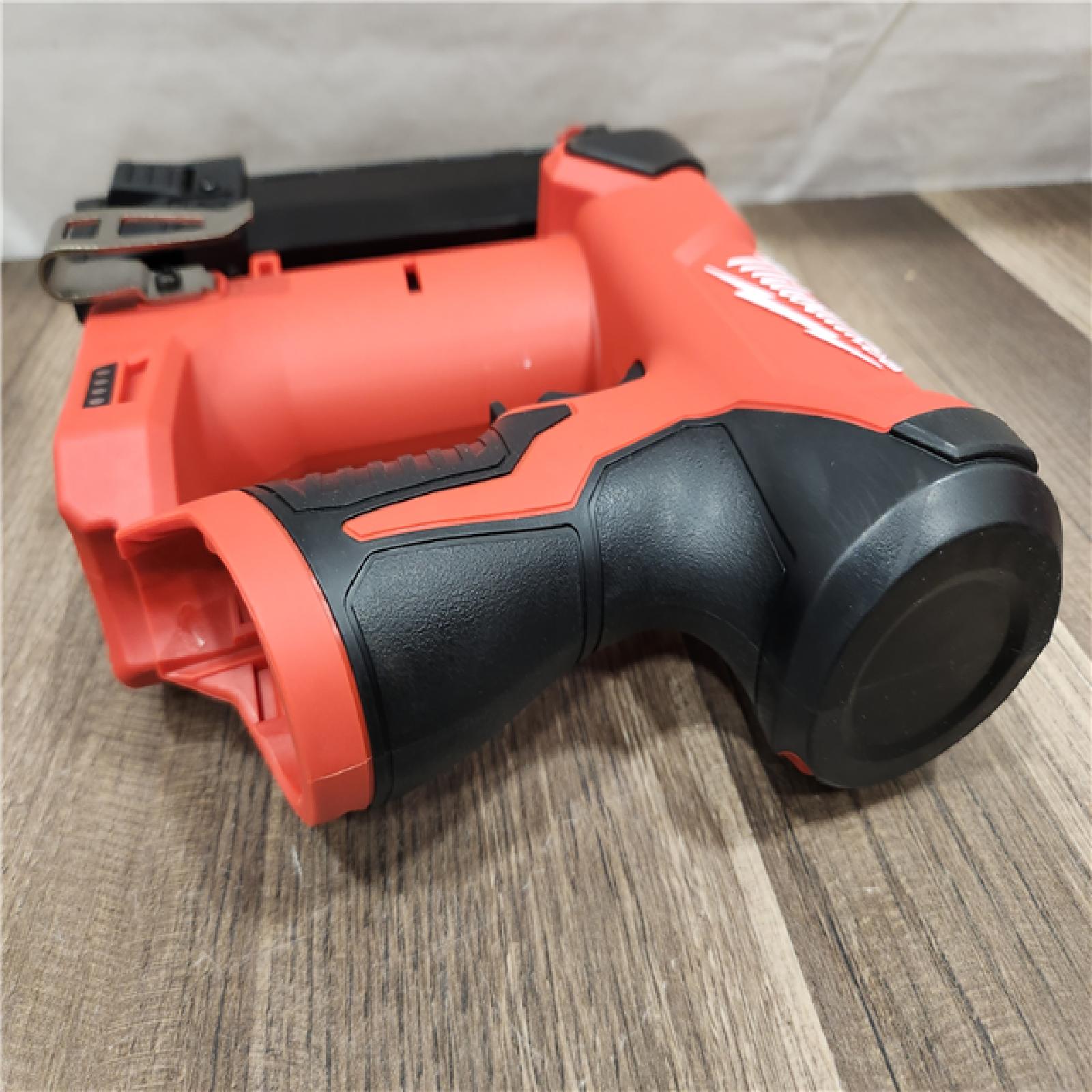 AS-IS- MILWAUKEE M12 23 GAUGE PIN NAILER (TOOL ONLY)