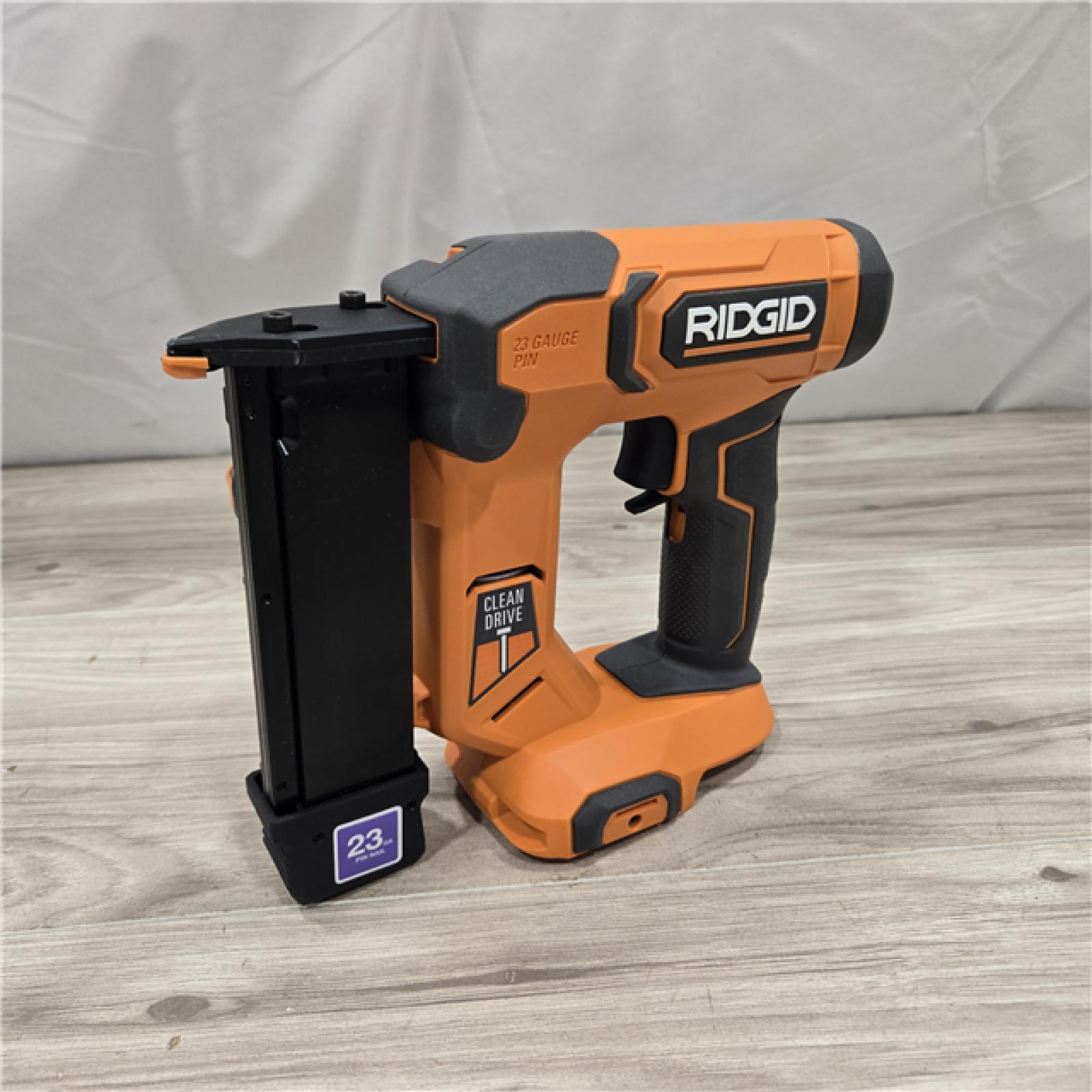 AS-IS 18V Cordless 23-Gauge 1-3/8 in. Headless Pin Nailer (Tool Only)
