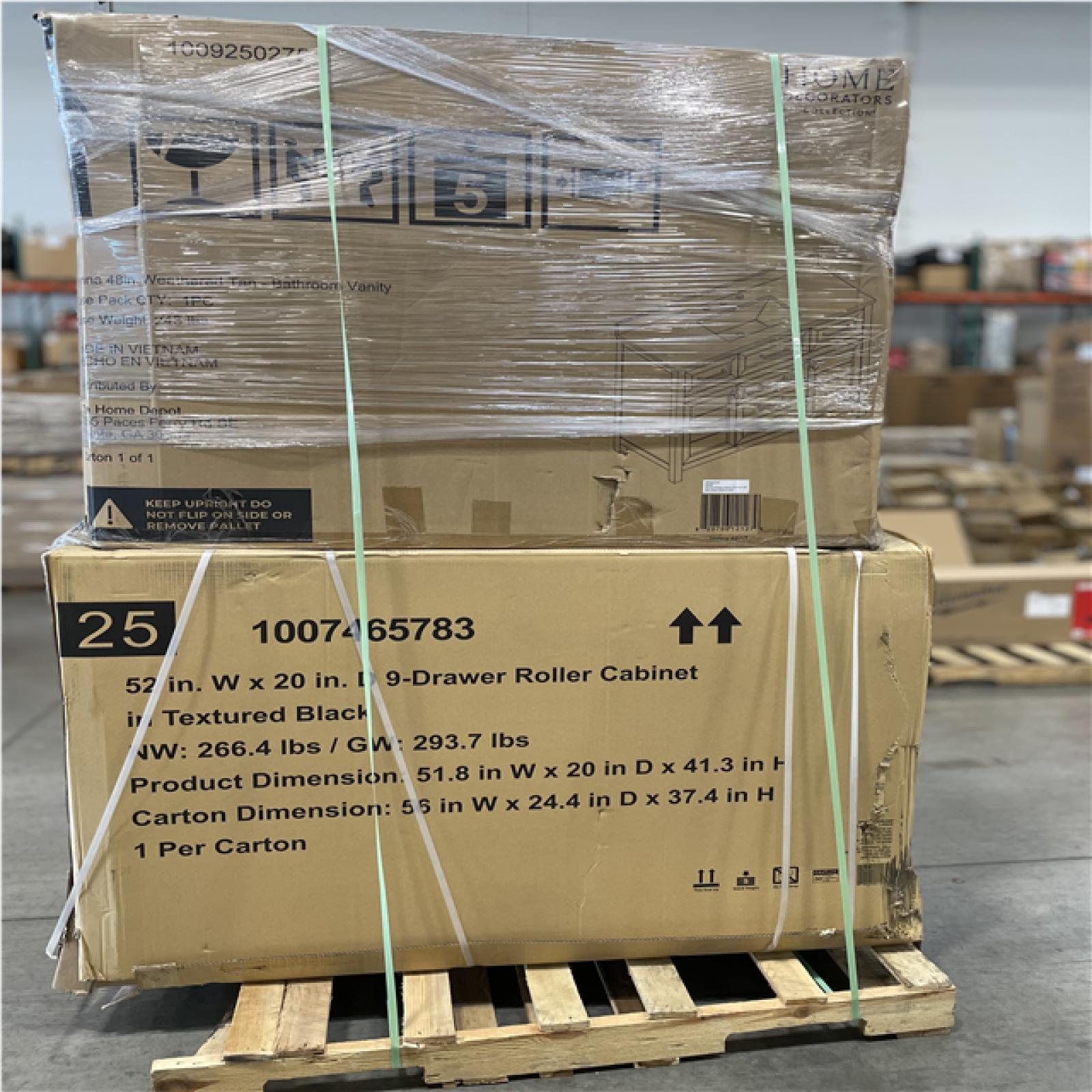 DALLAS LOCATION- AS-IS HOME IMPROVEMENT PALLET