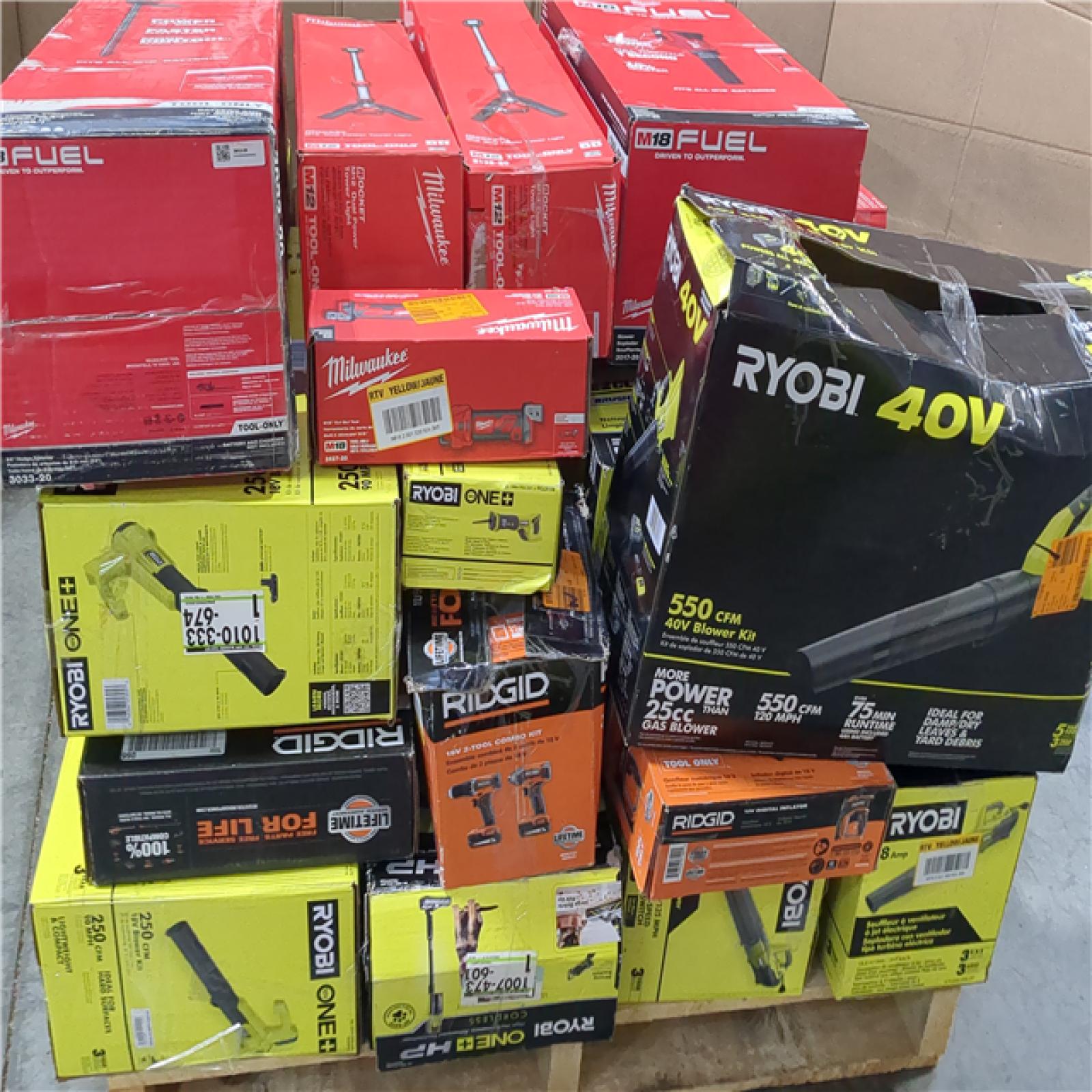 CALIFORNIA AS-IS TOOL PALLET