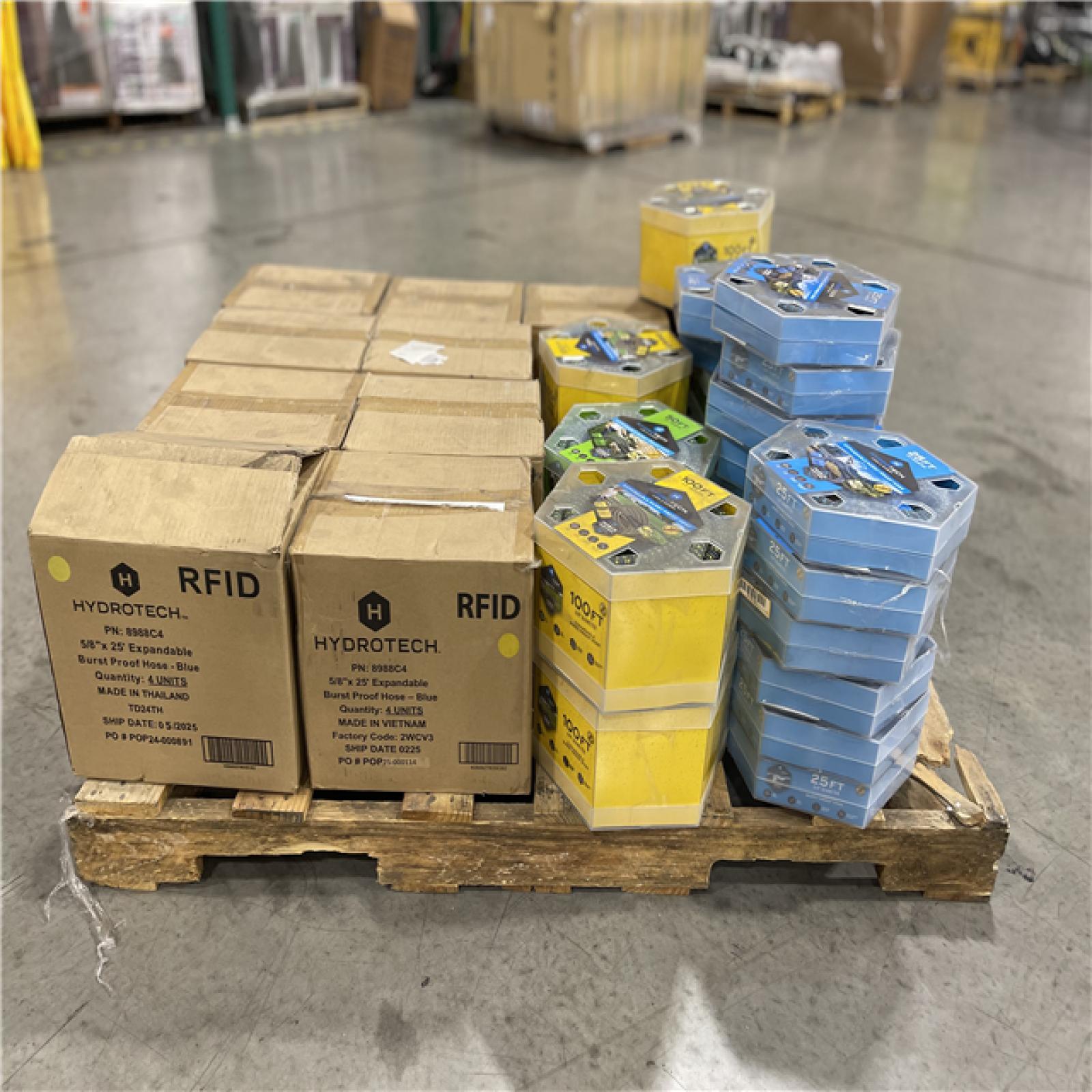 DALLAS LOCATION- MIXED HOSE PALLET (40 UNITS)