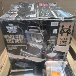 CALIFORNIA AS-IS NINJA WOOD FIRE Pro Connect premium XL OUTDOOR GRILL & SMOKER