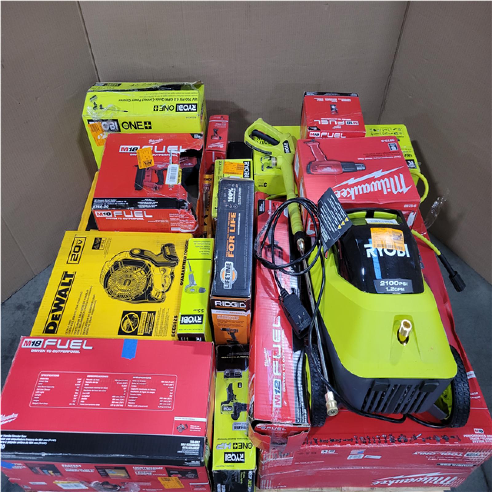 CALIFORNIA AS-IS TOOL PALLET