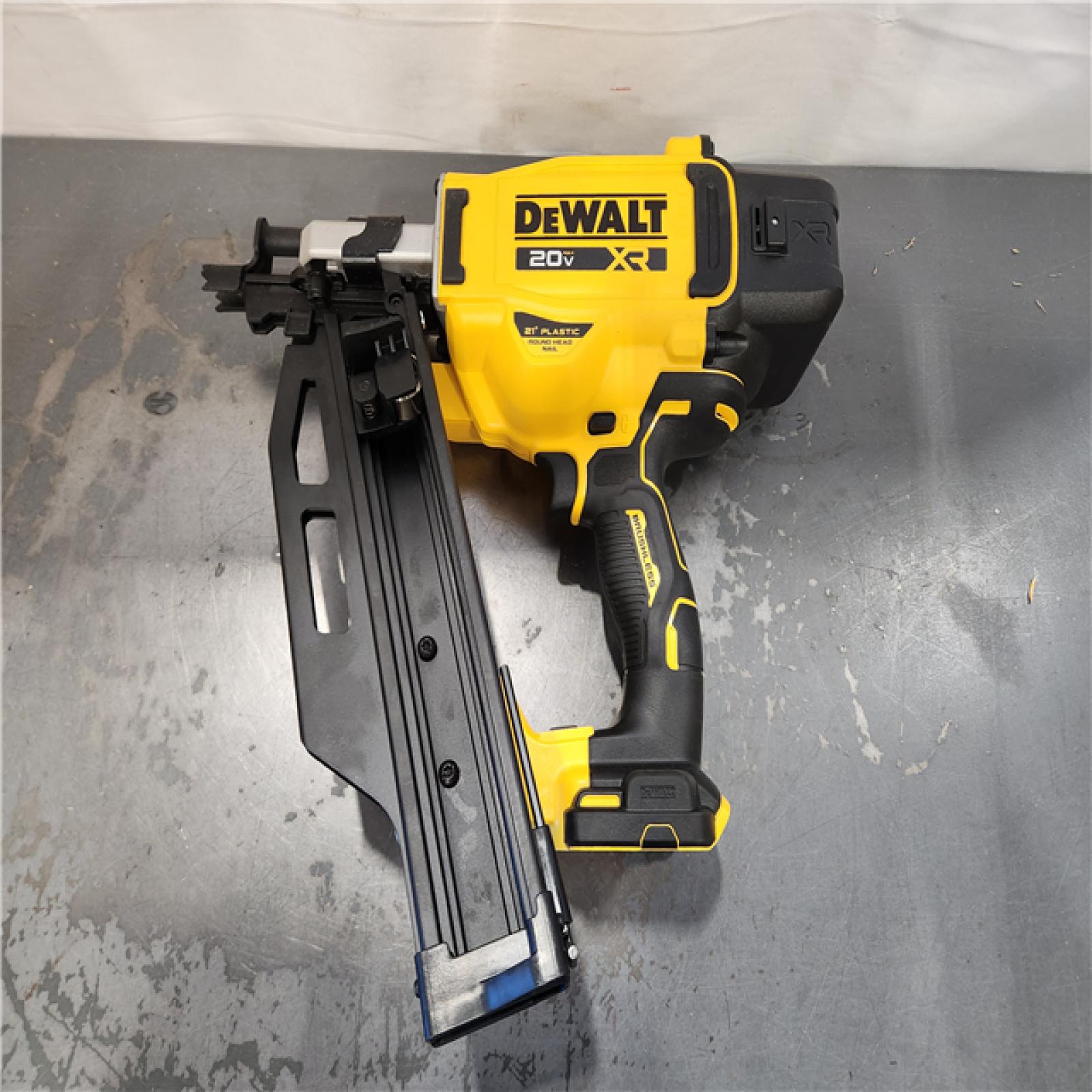 AS-IS- DEWALT 20-Volt 21° Cordless Framing Nailer (Tool-Only)