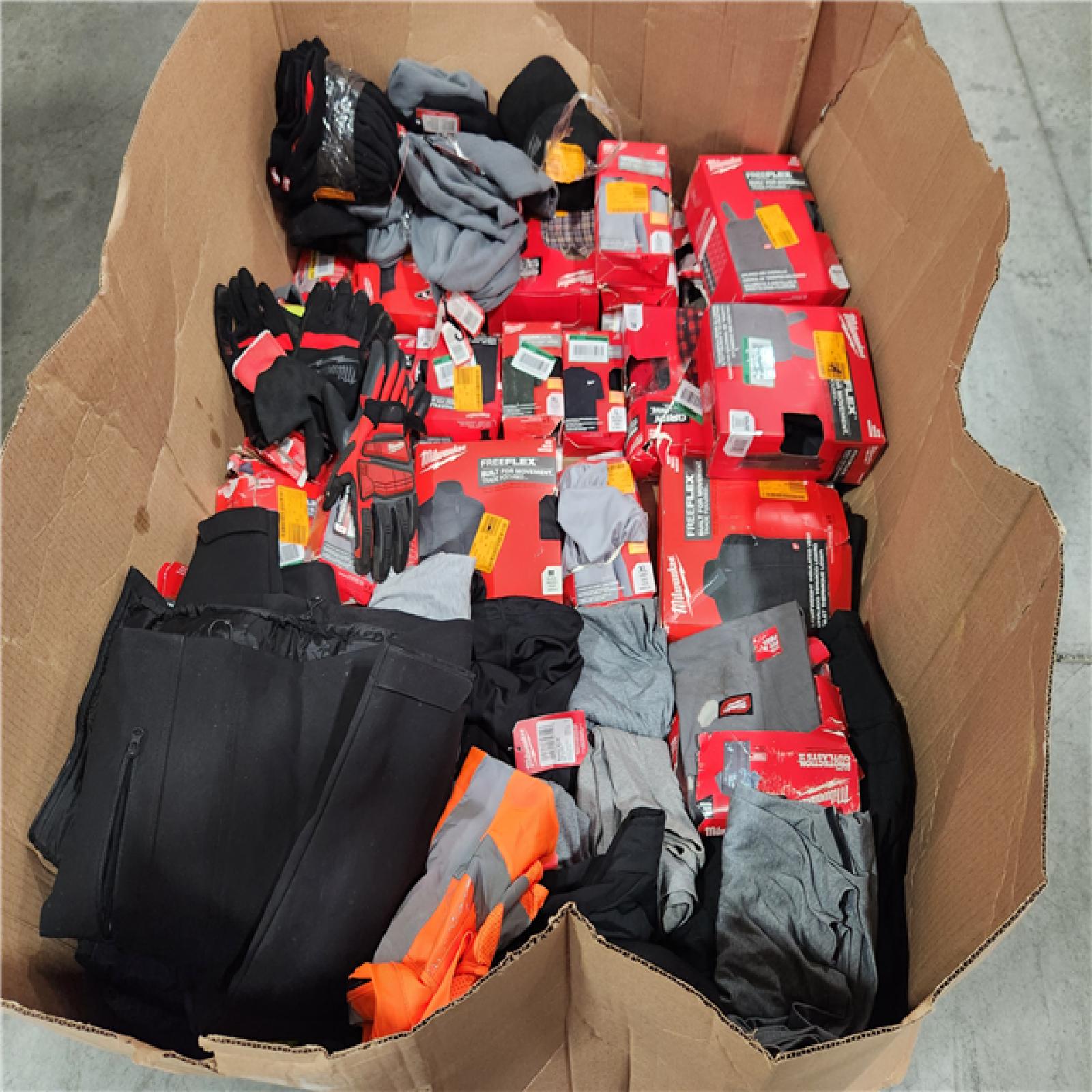 CALIFORNIA AS-IS MILWAUKEE CLOTHES PALLET