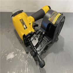 AS-IS - DeWalt Pneumatic 15-Degree Coil Corded Siding Nailer