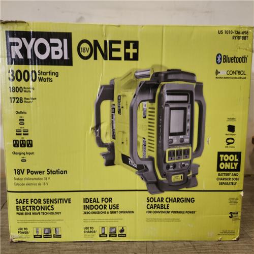 Phoenix NEW RYOBI 18V ONE+ 1800-Watt Portable Battery Inverter Power Station/8-Port Charger (Tool Only)