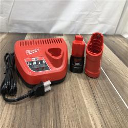 AS-IS Milwaukee Men's Large 12-Volt Lithium-Ion Cordless Black Heated Jacket Hoodie Kit