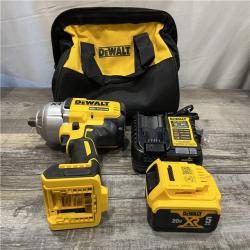 AS-IS DEWALT 20V MAX Lithium-Ion Cordless 1/2 in. Impact Wrench Kit