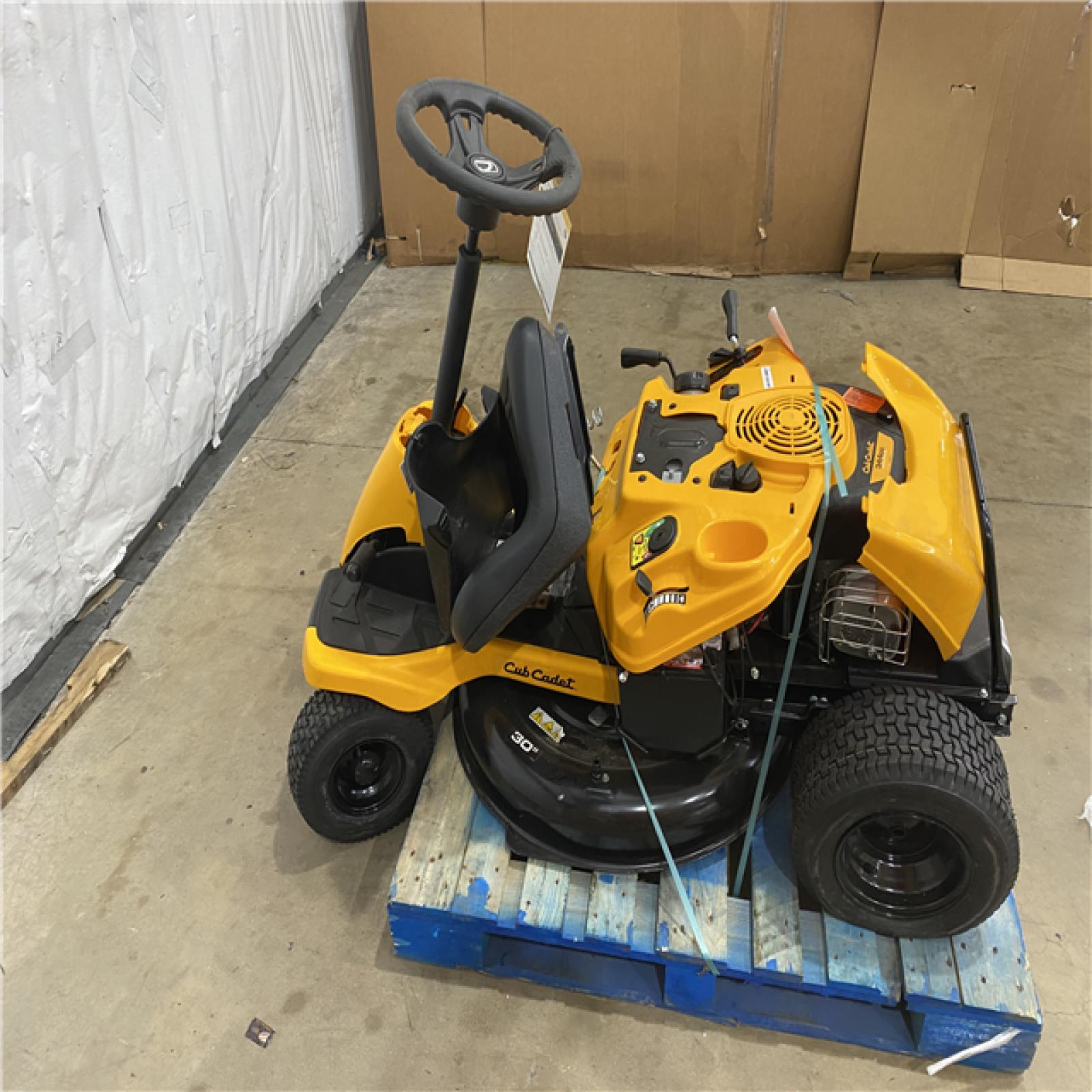 Houston Location - AS-IS Outdoor Power Equipment CUB CADET 30 INCH SIT DOWN MOWER