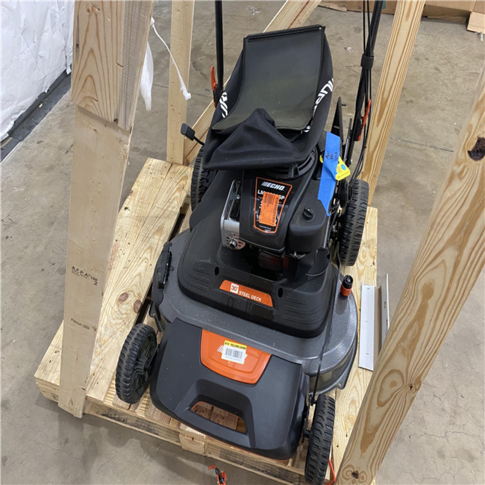 Houston Location - AS-IS Outdoor Power Equipment ECHO 30 INCH STEEL DECK MOWER