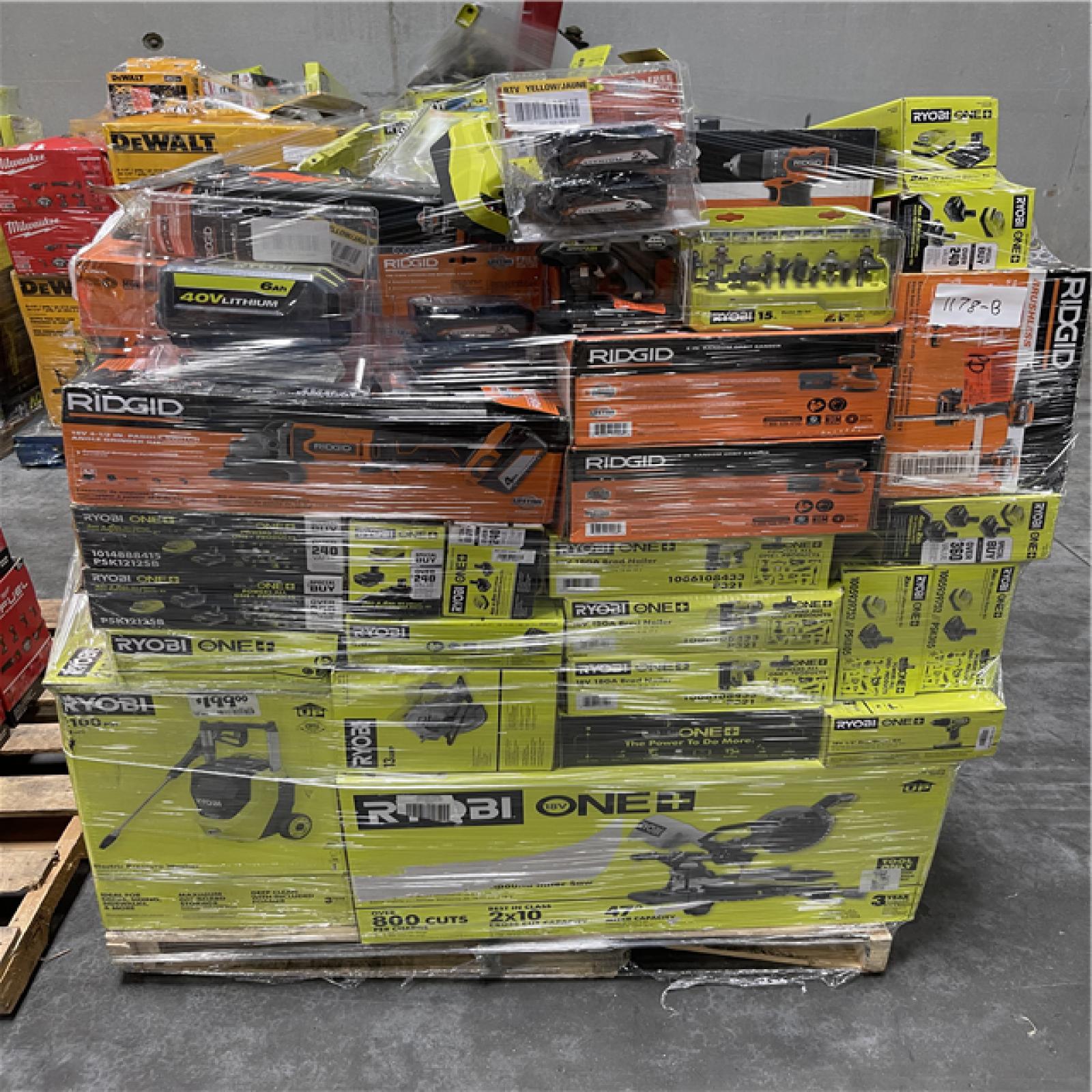Atlanta Location As-Is Power Tools Partial Truckload (13 Pallets)1178-B