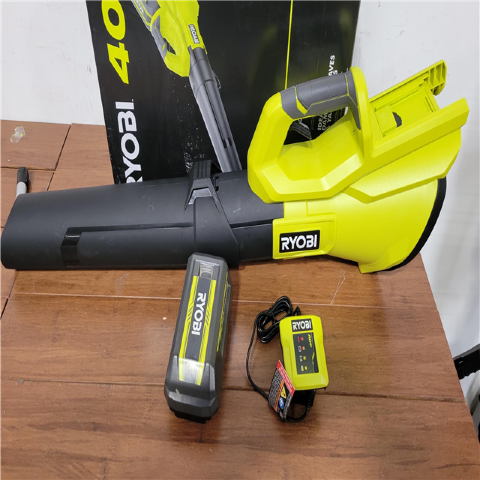 California NEW Ryobi 40V  550 CFM Blower  includes (1) Battery & Charger